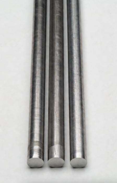 3 Pack Stainless Steel Round Rod, 3/8 Inch Diameter x 36 Inch Long - 303 Stainless Steel Rod, Mill Finish