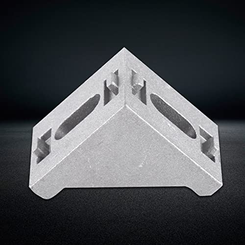 Soporte Duradero en Forma de L, Soportes de Esquina de Aleación de Aluminio de 10 Piezas, Muebles en Forma de L de 35X35mm para el Hogar para Ventanas Y Puertas Cover
