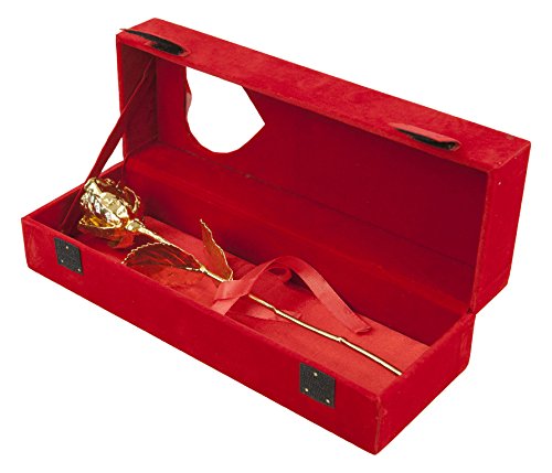 Gizzys/Unidos Entertainment Golden Rose, (Terciopelo), Color Rojo