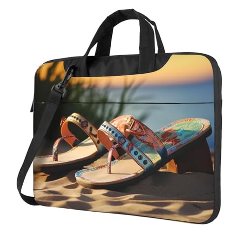 Bolso Tote para Laptop unisex negro 15.6 pulgadas miniatura 1