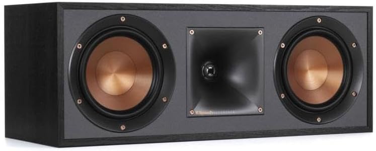 Klipsch Reference 5.1 Dolby Atmos Home Theater System with R-625FA Floorstanding Speakers, R-52C Center, R-41M Surrounds & R-12SW 12 Powered Subwoofer, Black (Speaker System + Subwoofer)