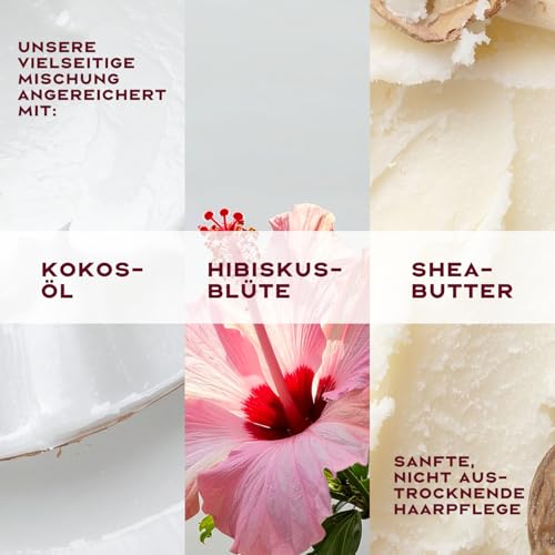 Shea Moisture Coconut & Hibiscus Curl Enhancing Smoothie, 326 ml – Lockencreme für definierte, glänzende Locken