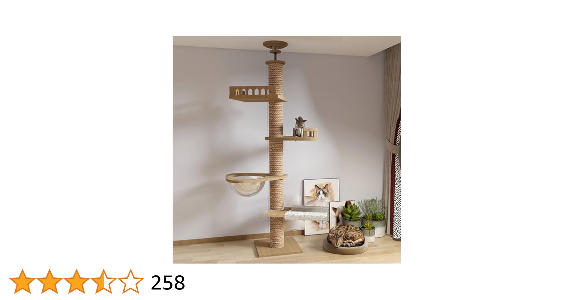 Amazon | Yinanroa タワーキャット,木登りタワー 宇宙船