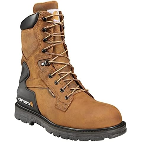 Carhartt Men's Brown Steel Toe Work Boots Cover