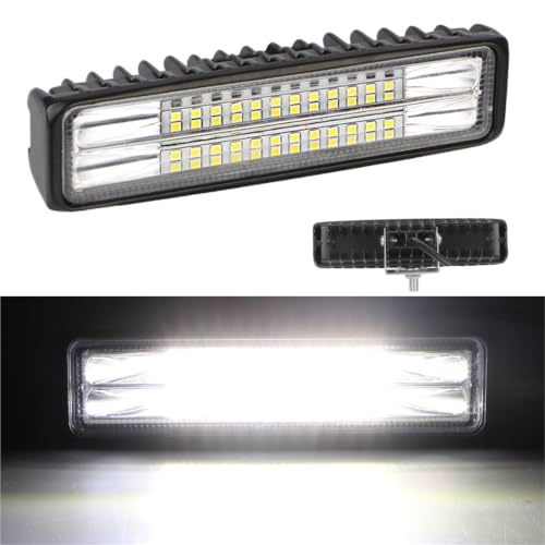 Barra de luz trabajo 28LED antiniebla con reflector de 72W 2