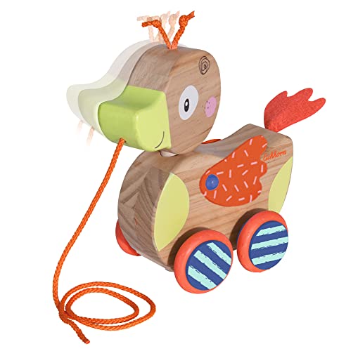 Peluche canard Eichhorn multicolore idée cadeau de naissance idéale