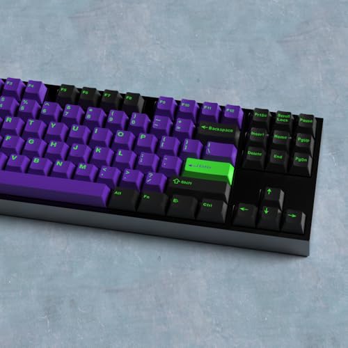 Image of Fogruaden PBT Keycaps Set, Cherry Profile Custom Keycap for Mechanical Keyboard Keycaps(Cherry chuhaoji)