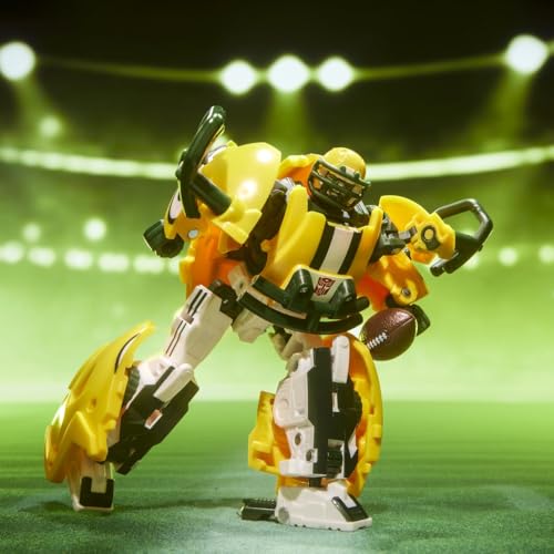 Transformers NFL Green Bay Packers Tundra Prime 5.5-Inch Action Figure Changes from Robot to Helmet, Football Toys for Ages 8+ by Transformers - Image 8