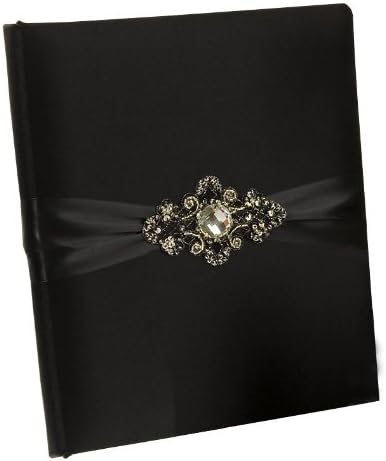 Ivy Lane diseño Elizabeth Libro de Recuerdos de Boda, Color Negro