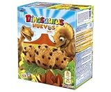 GALLETAS DE CEREALES Y CACAO CON FORMA DE DINOSAURIOS DINOSAURUS 120 G.