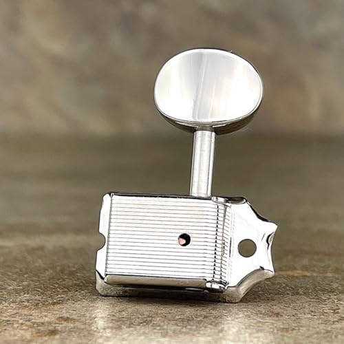 Gotoh SD91-MG-05M Locking Tuners, Nickel R6, Magnum Lock Left Handed 21334NYX