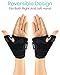 Vive Thumb & Wrist Brace for Right or Left Hand - Spica Splint Brace for Carpal Tunnel, Tendonitis, & Arthritis in Hands or Fingers - Compression Support for Women Men - Stabilizer Relief for Bowling
