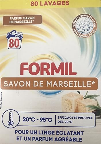 Generisch Formil Marseille Detersivo in Savon de Marseille per 80 lavaggi 5,2 kg Senza profumo