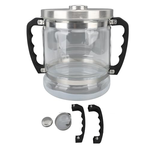 Highly Compatible 6 Liter Glass Jar to Replace Water Distillation Collection Bottles, Distilled Water Container in BeautyHome for and Beauty Industry Professionals