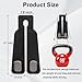 SUNCARACCL 2 Pack Car Seat Headrest Hook, Car Purse Hook Car Hooks for Purses and Bags, Car Seat Back Storage Hook Double Hook Holder Car Organization Accessories(Black)