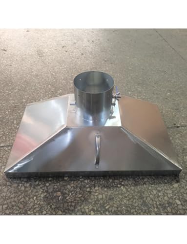 Campana de escape industrial para soldadura y control de polvo en acero