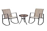 Liberty Garden Patio SS-K-601-1ERC-3BN Aurora 3-Piece Sling Seating Set, Brown