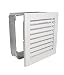 Produktbild Kaltluftgitter KG 2020 W Weiss 200 x 200 mm Lüftungsgitter mit Einbaurahmen