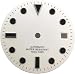 X PSBLTY 28.5mm Watch Dial Round Numberless Dial Replacement Watch Face Compatible with NH35/NH36/7S26/8215/ETA 2824 2836 Movement-No Glow-in-the-Dark(White,NH35)