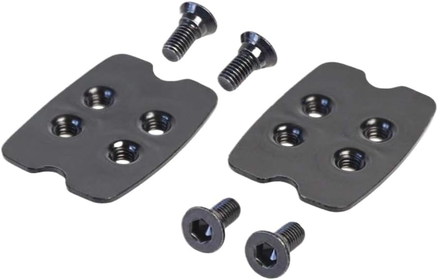Mountain Bike Pedal Cleats Compatible with Indoor Riding Bike Shoes 2 Pack Easy Installation Anti Slip Replacement