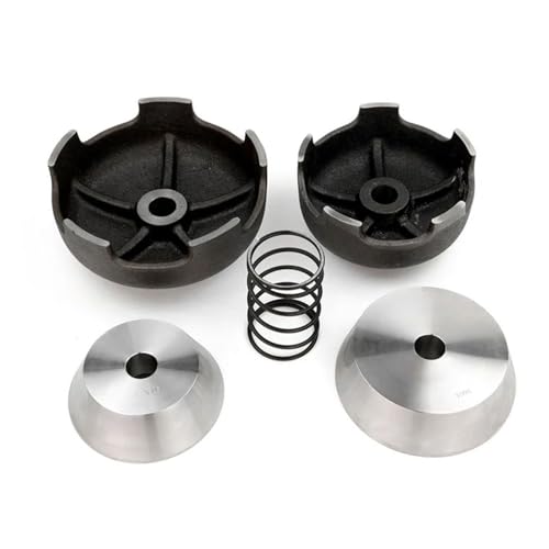 5 Piece Light Duty Truck 2 Cone & 2 Bell Clamp Adapter Set for Ammco Brake Lathes with 1" Arbor - 9399/9499 - Made in USA