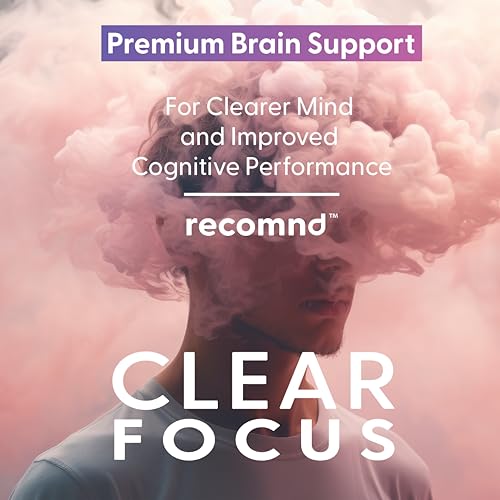 Image of Nutrition - Clear Focus, Brain Supplements for Memory and Focus Support, Memory Supplements with Ashwaghanda, Lions Mane, Ginkgo Biloba, and More, 120 Capsules