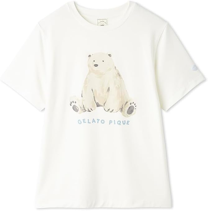 Amazon | [ジェラート ピケ] 接触冷感 シーアニマル柄ワンポイントT