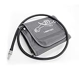 ULTNICE Oberarm Blutdruckmanschette Blutdruckmessgerät Universal Manschette für Blutdruck Druckmanschette Ersatzmanschette Blutdruckmessgerät Zubehör 22-32CM (Dunkelgrau)