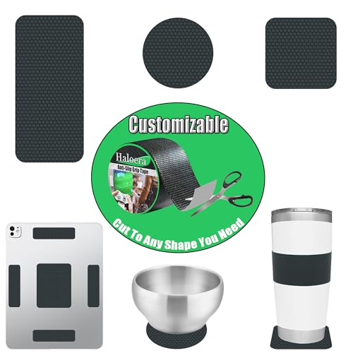 Haloera Fita de Borracha Antiderrapante para Alça- Fita Impermeável Não Abrasiva para Serviços Pesad