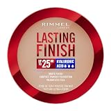 Rimmel London, Lasting Finish, 005 Ivory, Fondotinta Compatto, Finish Soft-Focus, Finish opaco, Coprenza totale, SPF20, Formula vegana, 7 g