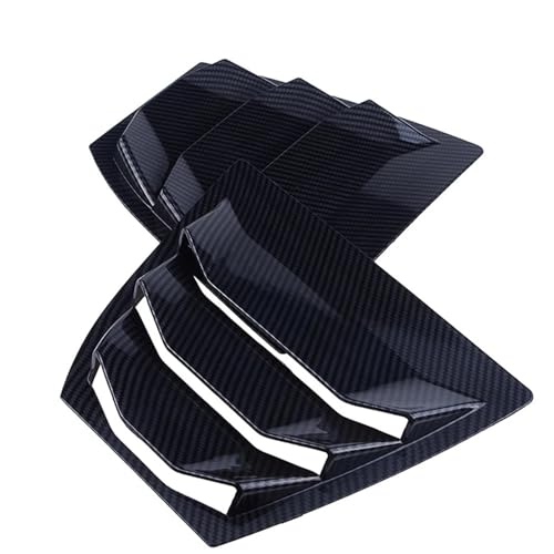 �E�B���h�E���[�o�[ 2���� ���A�E�B���h�E���[�o�[ �ԗp�u���C���h �T�C�h�H�����[�o�[ �ʋC�� �}�c�_�ɓK�� 3 �A�N�Z�� 4�h�A�Z�_�� 2014-2018�N���p �T���K�[�h �E�B���h�f�B�t���N�^�[(Carbon look)