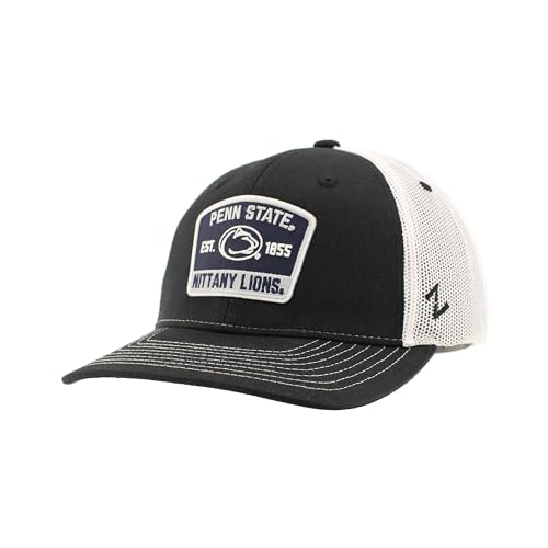 Gorra Trucker Oficial NCAA Unisex Negro Blanco Talla Única miniatura 1