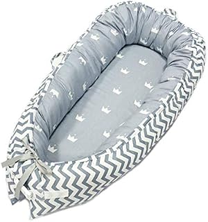 Baby Lounger, Portable Super Soft and Breathable Newborn Infant Bassinet, Newborn Cocoon Snuggle