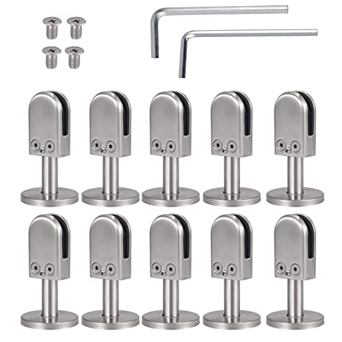 Kit de clôture de piscine en verre et pinces de fixation pour panneau de vitrage