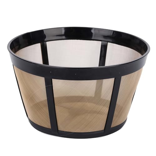Blisshour Reusable Coffee Filter, Fits BUNN Coffee Maker, Replaces BUNN Filters (8-12 Cup)