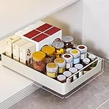 Forte capacité de charge : notre organiseur de placard coulissant est fabriqué en acier au carbone de qualité supérieure avec une finition poudrée blanche. La construction robuste fournira une forte capacité de charge pour contenir et organiser facilement les articles en vrac.