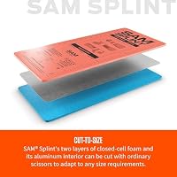 Ever Ready First Aid SAM Rollschiene, Orange/Blau – Ansicht 3