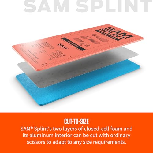 Sam Splint, 36", Orange & Blue