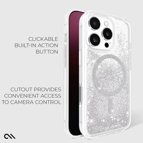 Image of Case-Mate iPhone 16 Pro Case - Silver Waterfall
