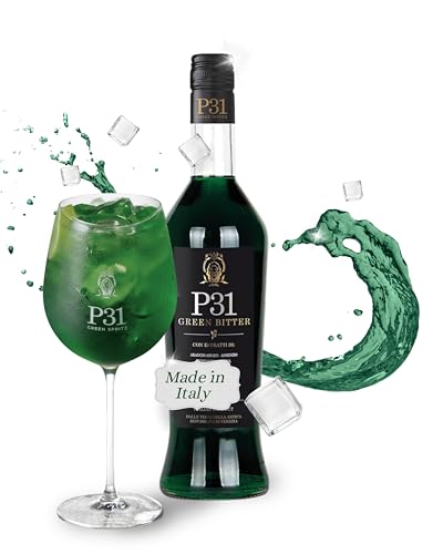 P31 Aperitivo Green I 11% Vol. Leichter Aperitif I 1.000 ml I 31 natürliche Kräuter  Essenzen I Präzise handwerkliche Verarbeitung I Elegantes Flaschendesign