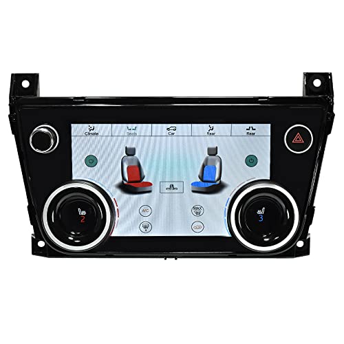 Xuenav 7 Inch Touch Screen Car Climate Control Replacement For 2009-2018 Jaguar Xj Xjl Full Touch Screen Hvac Ac Panel Air Conditioning Screen thumb #1