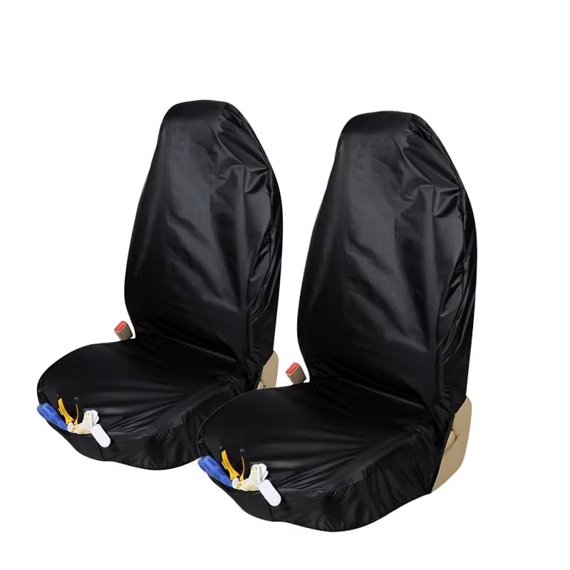 Housse de siège voiture avant, lot 1 ou 2 pièces, coussin siège auto universel avec rangement