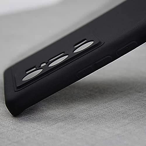 Image of Mobile Back Cover Case for Vivo X70 Proplus (Silicone Case|CameraProtection|Black SC1510)