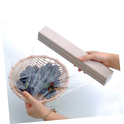 Coupe-film alimentaire anti-gaspillage, distributeur film étirable avec rangement - 3