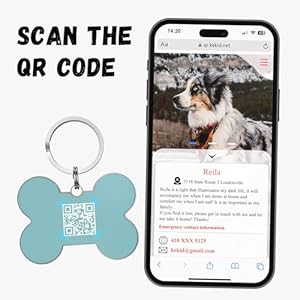   QR-Code-Dog-TagDog-Tags-Personalized-for-Pets-Custom-Dog-Name-ID-Tags-Personalized-Dog-and-Cat-Tags-Free-OnlineScan-QR-Receive-Instant-Location-Alert-Email