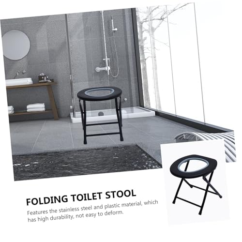 Chaise percée pliable solide pour éviter l'inconfort