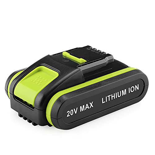 XNJTG 2500mAh reemplazo para batería de Litio Worx 20V Compatible con Herramientas Worx WA3520, WA3525 WG151s, WG155s, WG251s, WG255s, WG540s, WG545s, WG890, WG891 Cover