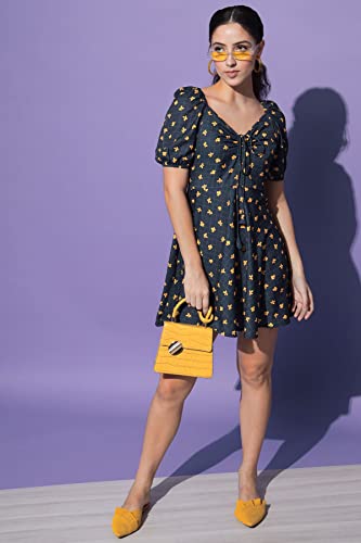 Image of SHOPPING QUEEN Women's Viscose Skater Dress