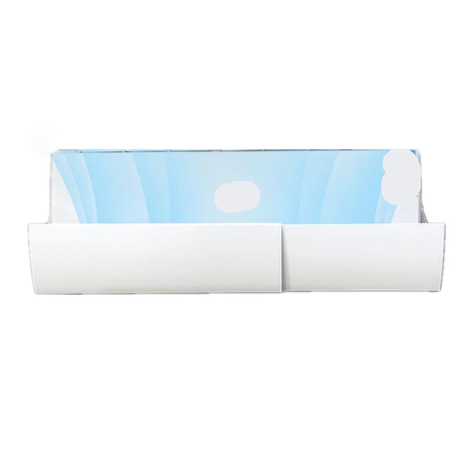 Air Conditioner Deflector Fan Scalable Hanging-type Air Conditioning Windshield Anti-direct Blowing Air Deflector Household Air Conditioning Baffle(Hollow A)