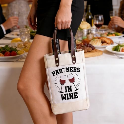 Bolso Tote con tema de vino para hombre y mujer miniatura 2